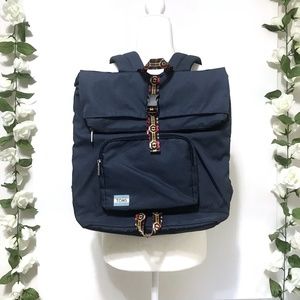 Toms Blue Foldover Backpack with Laptop Pocket